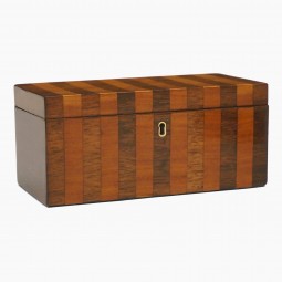 Multi-Wood Striped Box