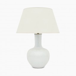 White Ceramic Table Lamp