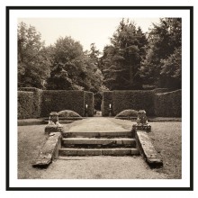 Photograph “Brussels Garden Steps”, Belgium by Dale Goffigon