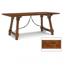 Walnut and Iron Table