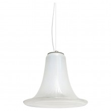 Trumpet Form Glass Pendant Light