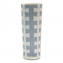 Porcelain “Zipper” Vase