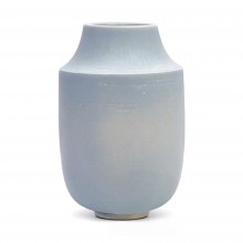 Shaped Light Blue Vase