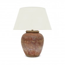 Rustic Red Table Lamp