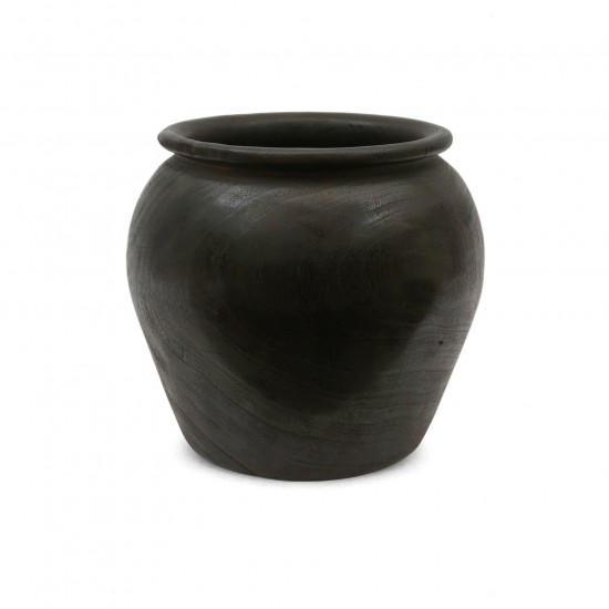 Suar Wood Pot