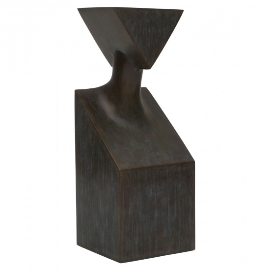 Abstract Bronze Figural Sculpture