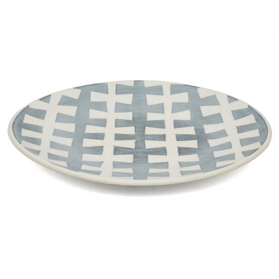 Studio Art Blue and White Porcelain Platter