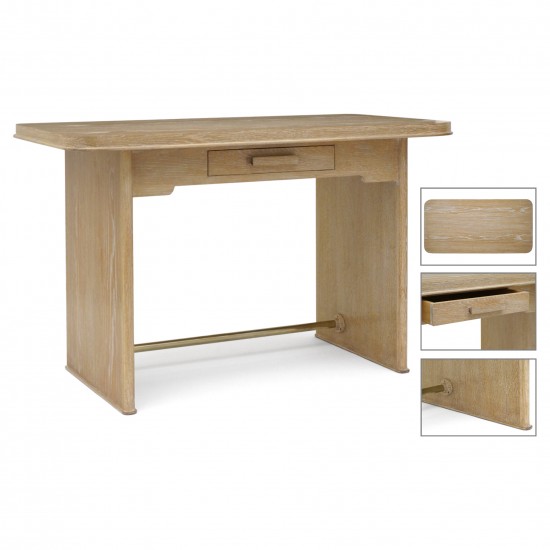 Cerused Oak Desk