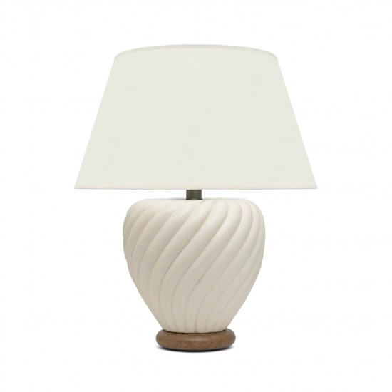 White Ceramic Lamp